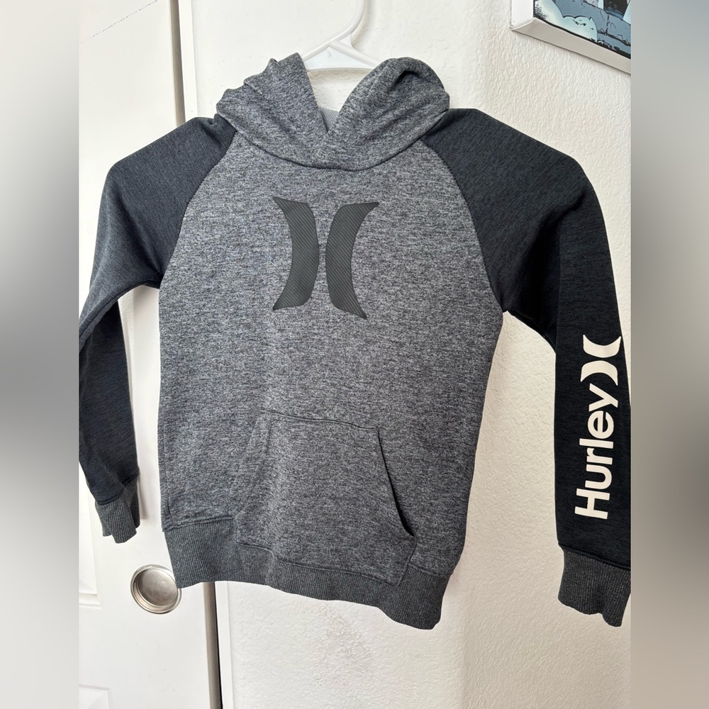 Hurley Charcoal and Black Pullover